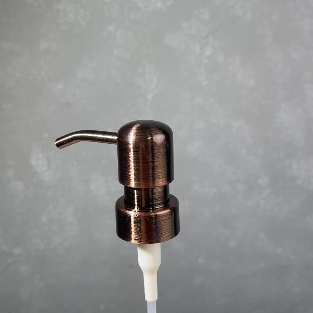 bird head copper soap pump 1cc video