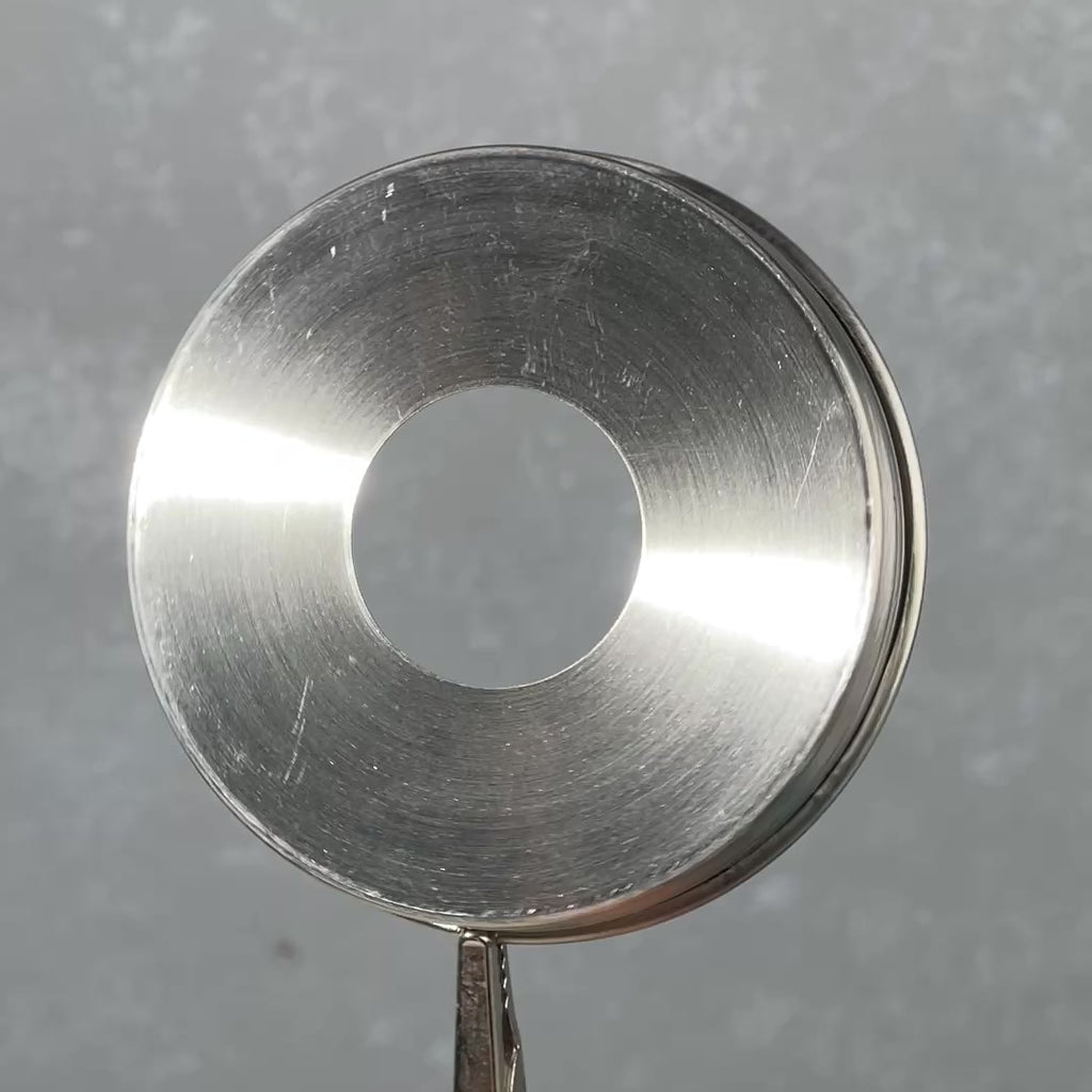 stainless lids with hole  and collars for regular mouth mason jars