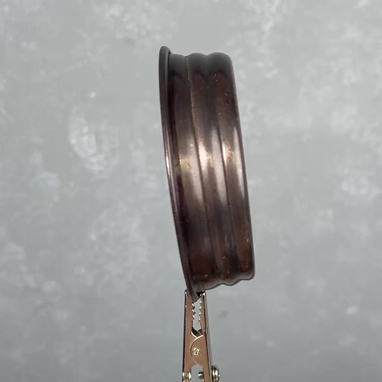 mason jar soap pump or lid adapter band in bronze finish regular mouth