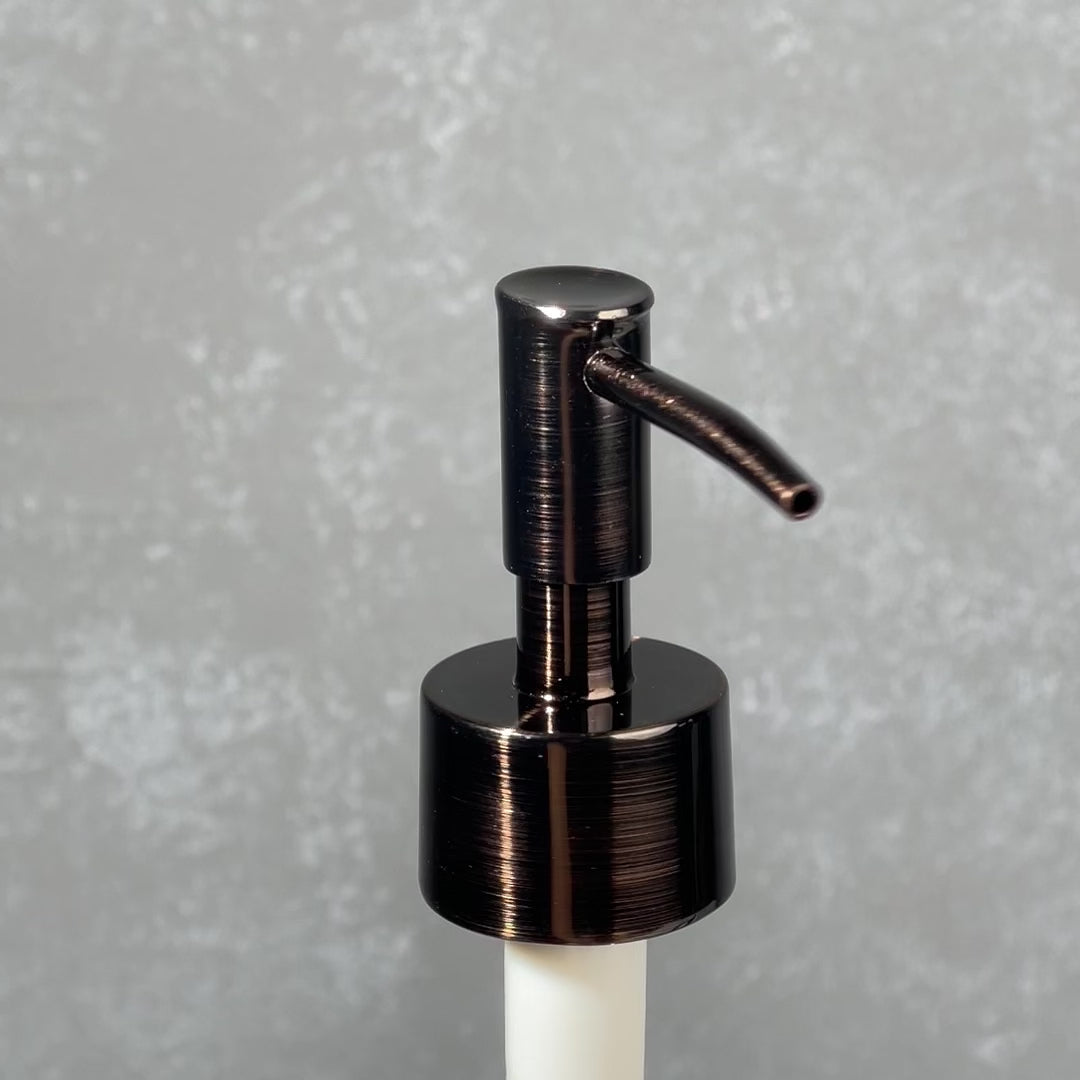 Replacement soap pump -Skinny Head Classic Black Copper