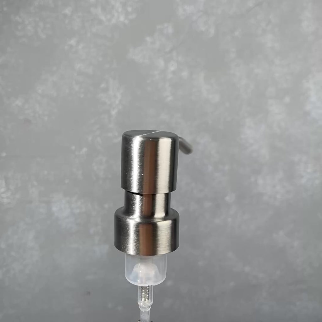 mini-28/400 size foaming soap pump stainless steel