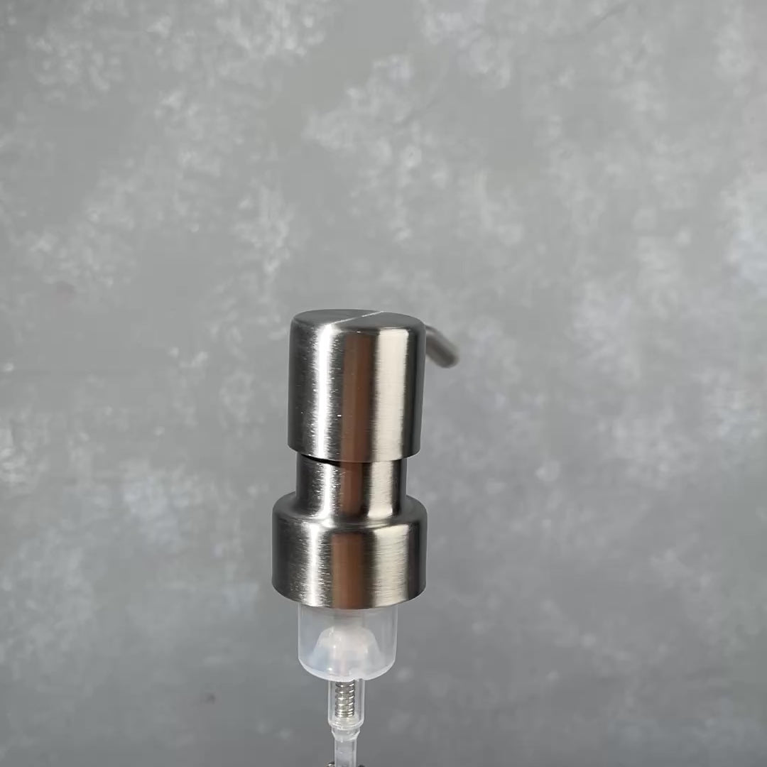 mini-28/400 size foaming soap pump stainless steel