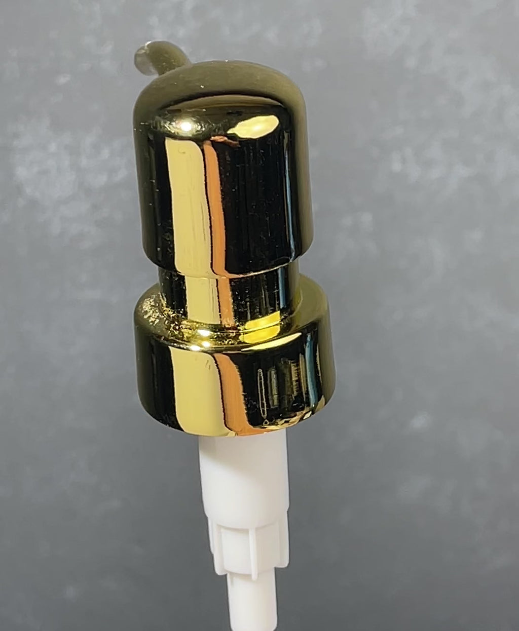 gold plated soap pump top