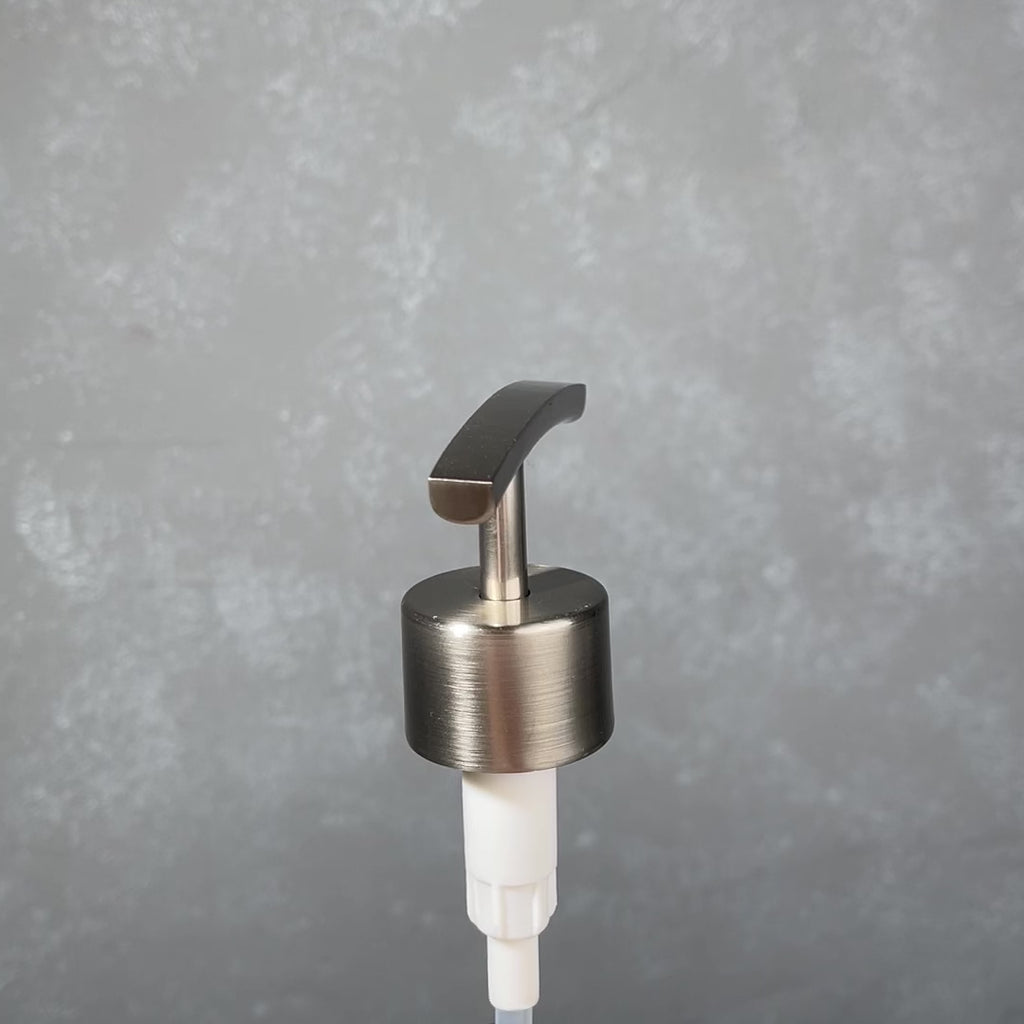 rainbow stainless finish soap pump