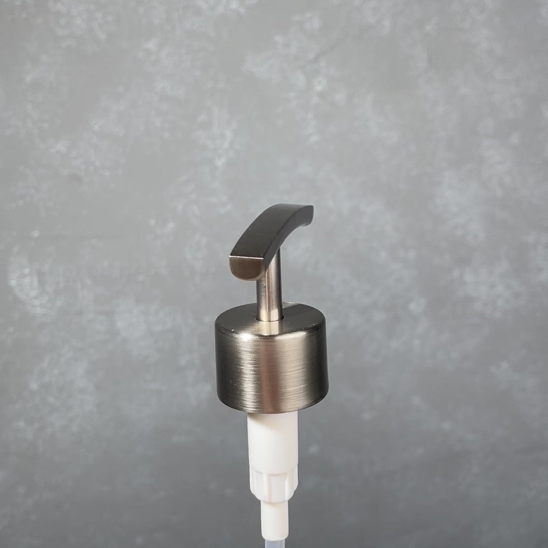 rainbow stainless finish soap pump