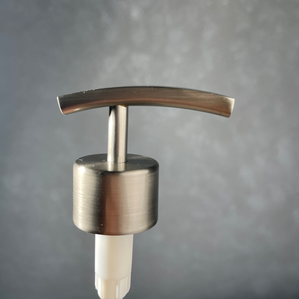 rainbow stainless finish soap pump