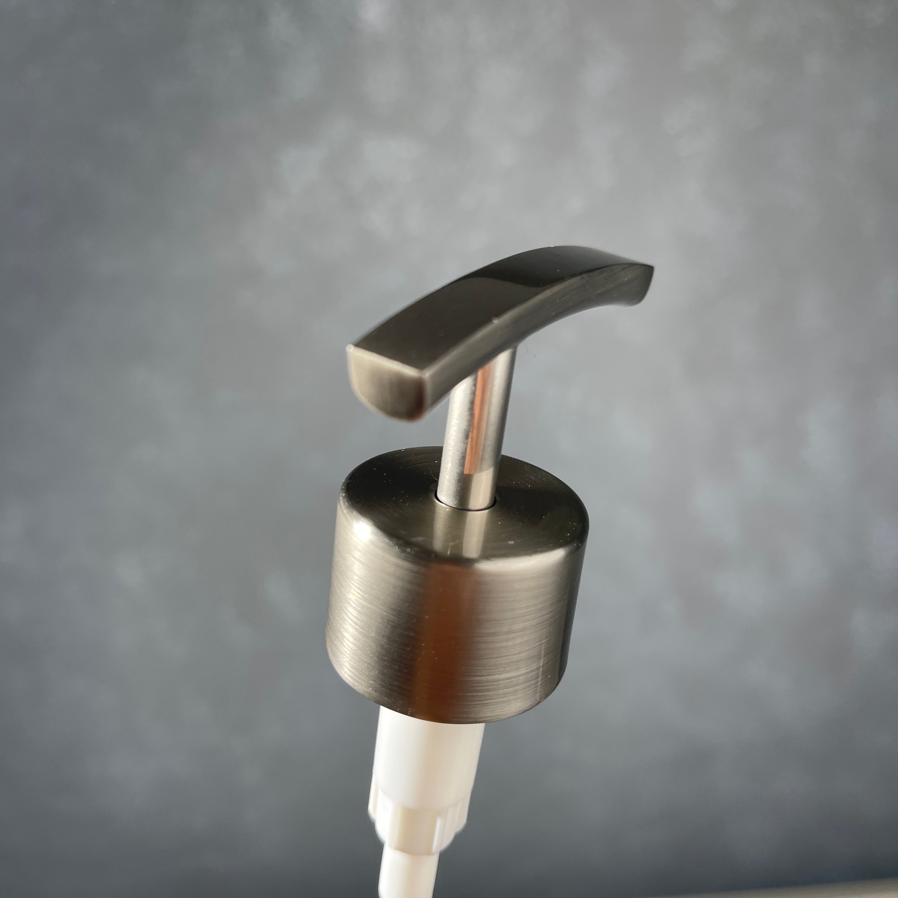 rainbow stainless finish soap pump