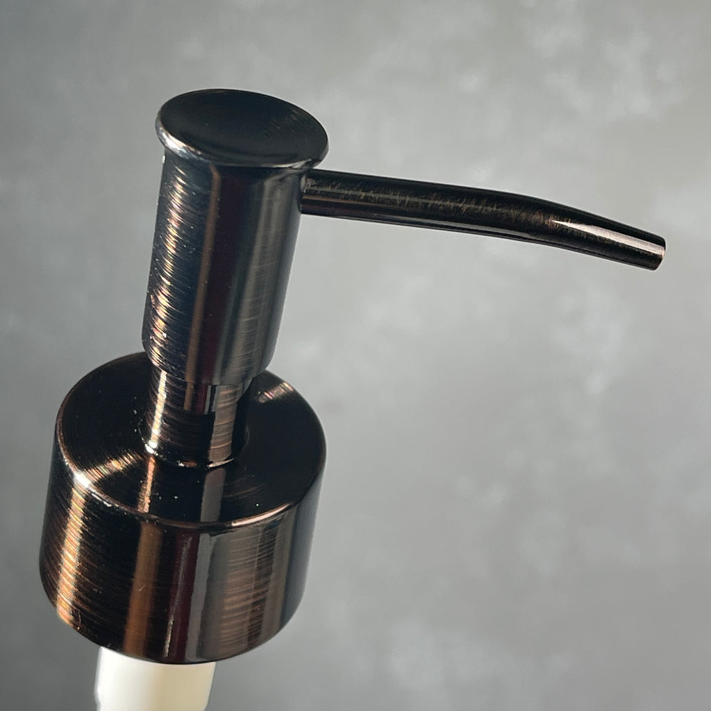 Replacement soap pump -Skinny Head Classic Black Copper