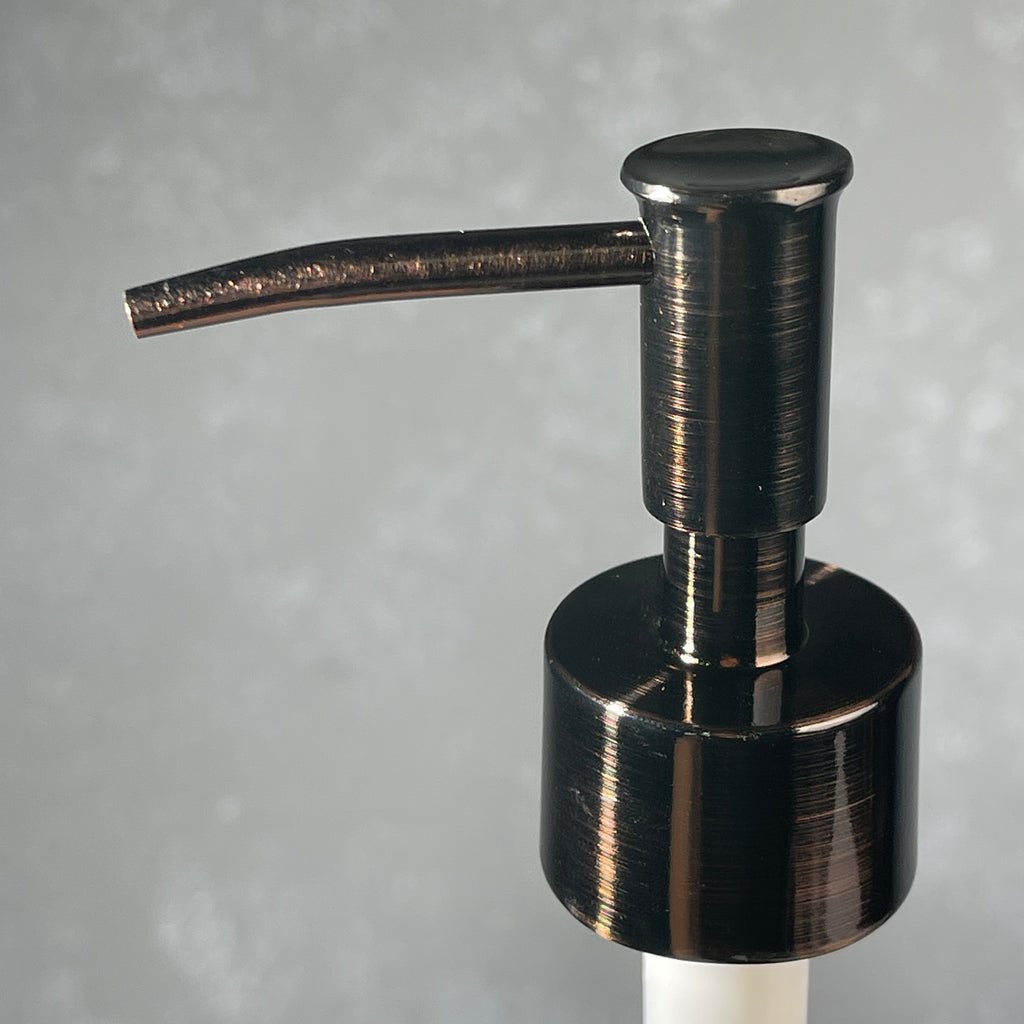 Replacement soap pump -Skinny Head Classic Black Copper