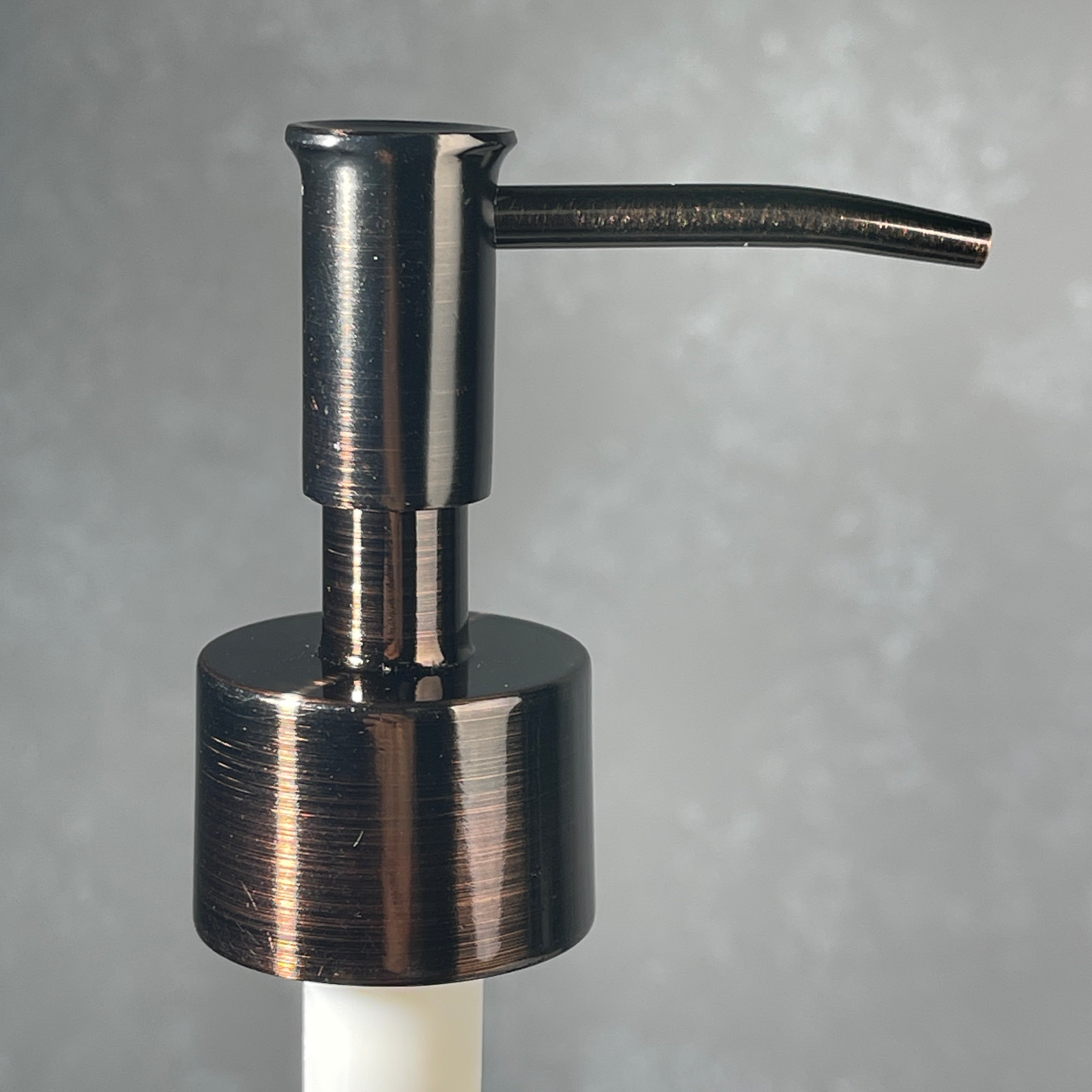 Replacement soap pump -Skinny Head Classic Black Copper