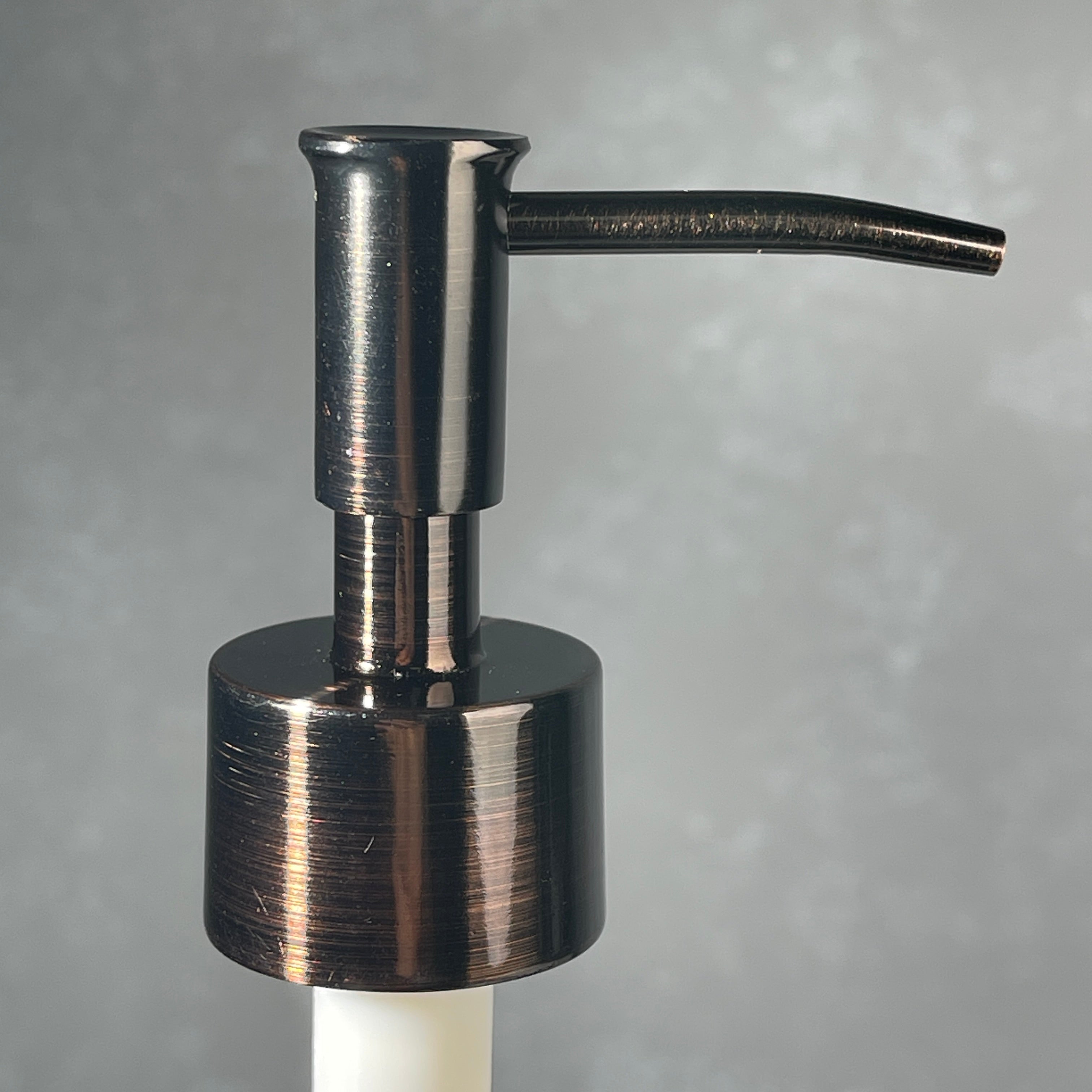 Replacement soap pump -Skinny Head Classic Black Copper
