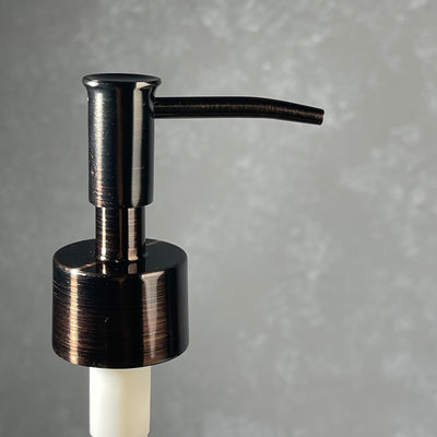 Replacement soap pump -Skinny Head Classic Black Copper