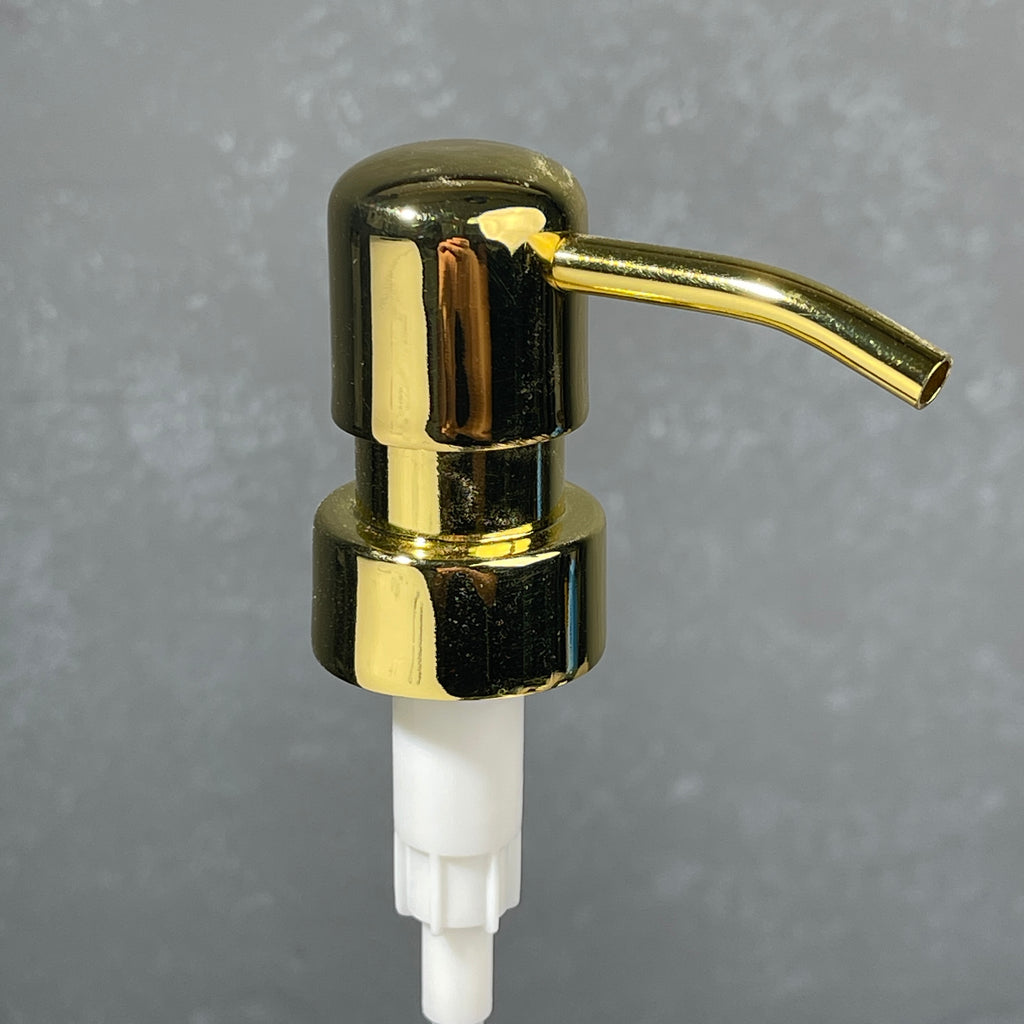 gold plated soap pump top