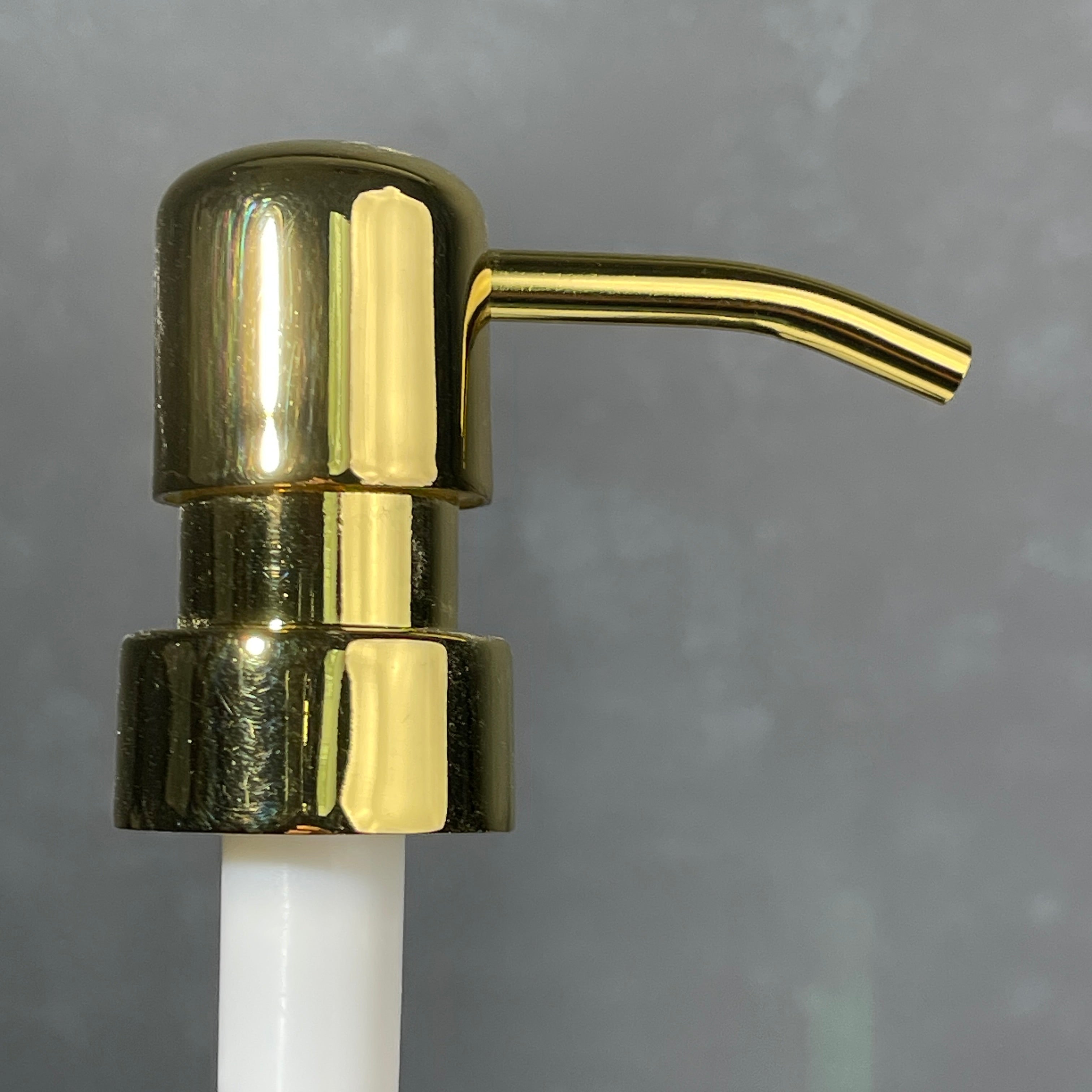gold plated soap pump top