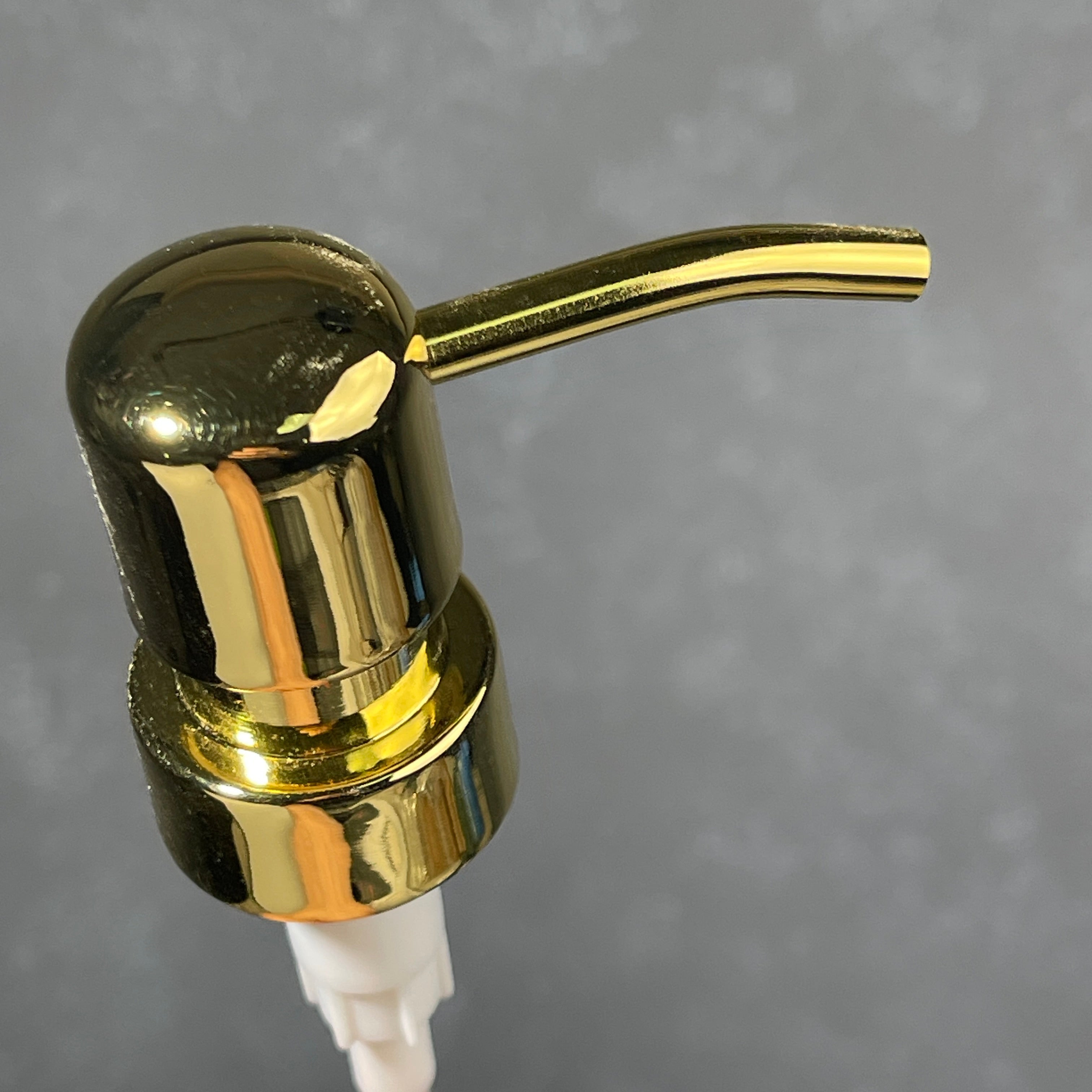 gold plated soap pump top