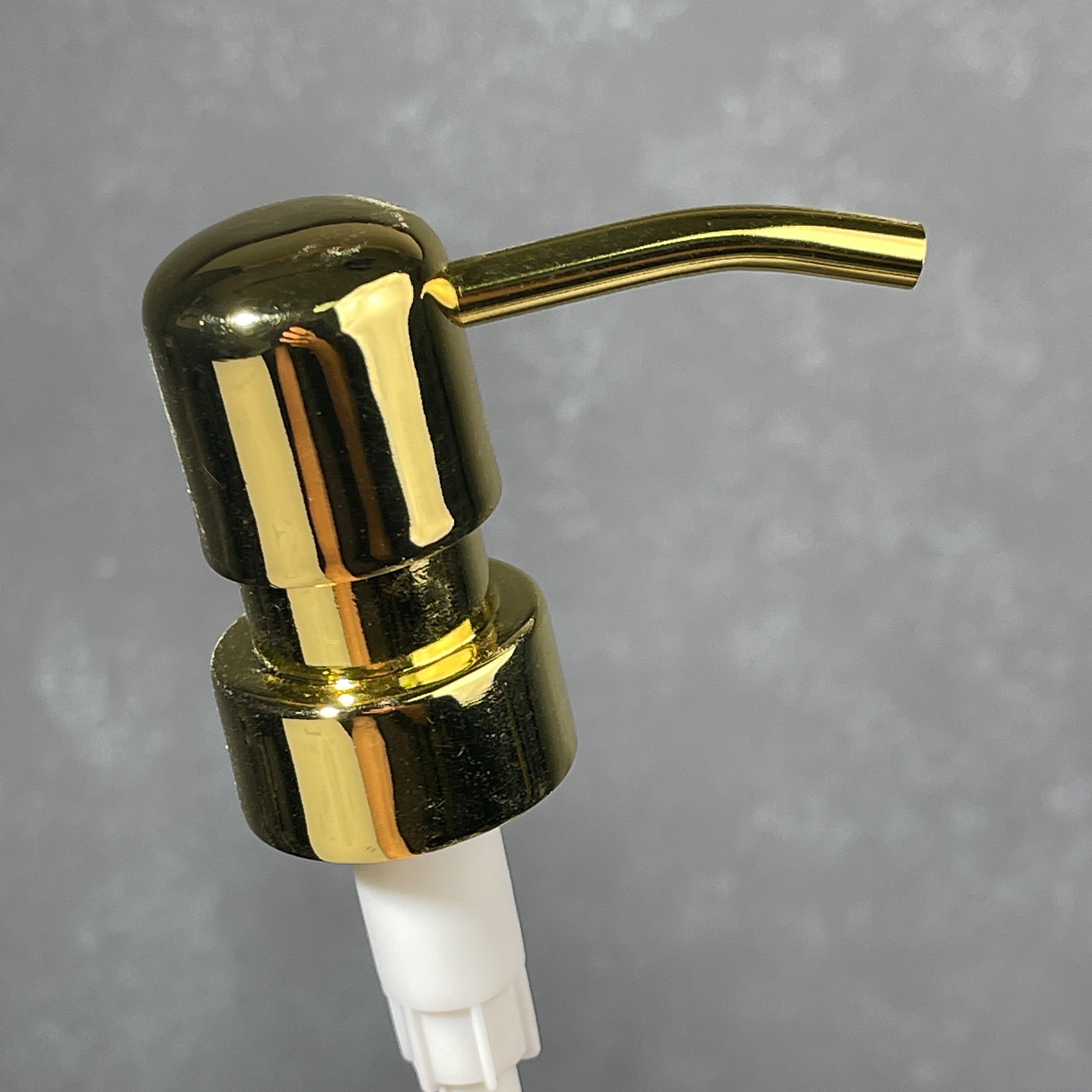 gold plated soap pump top
