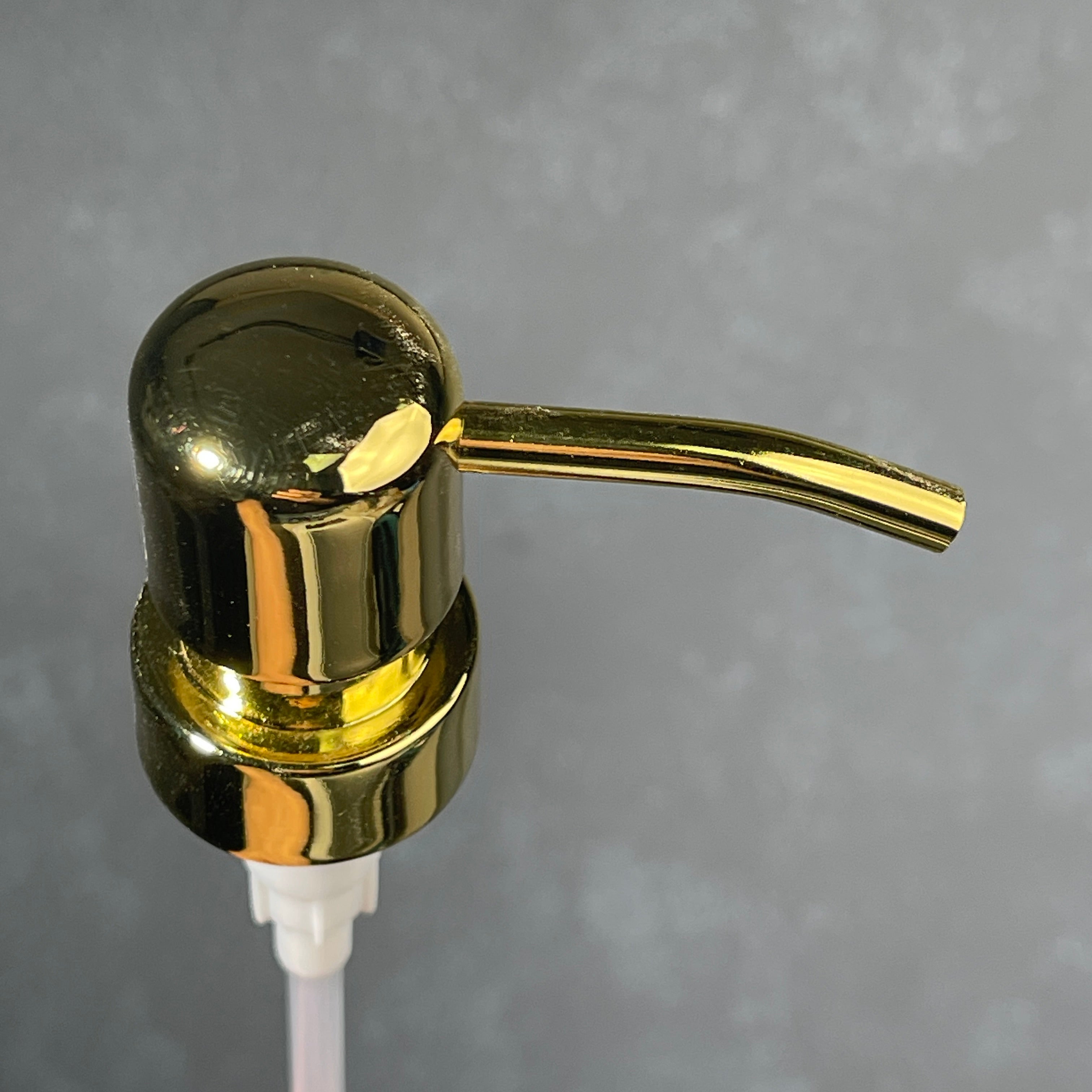 gold plated soap pump top