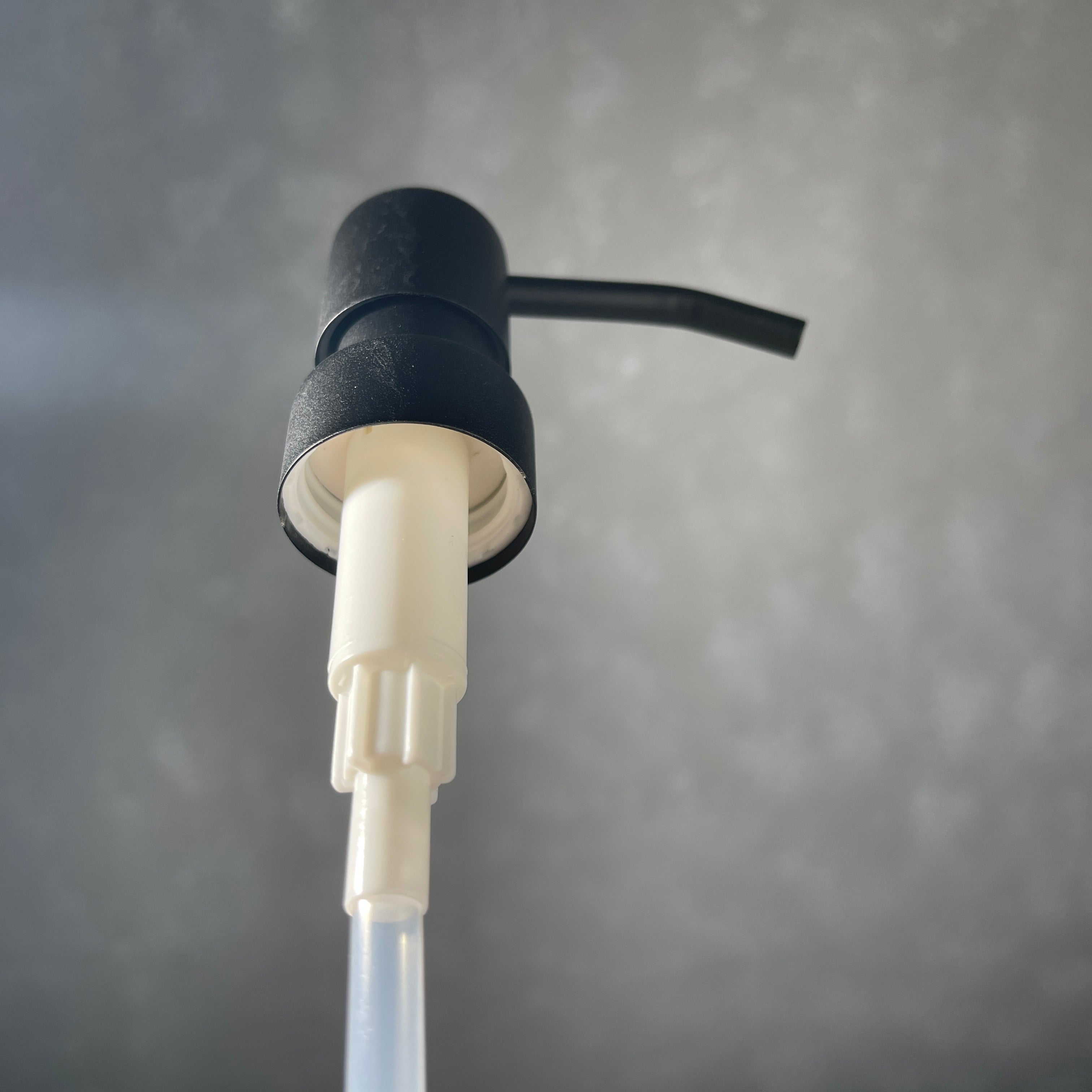 replacement black coated stainless steel soap pump